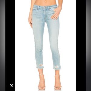 Hudson jeans Savy Midrise in crop straight.